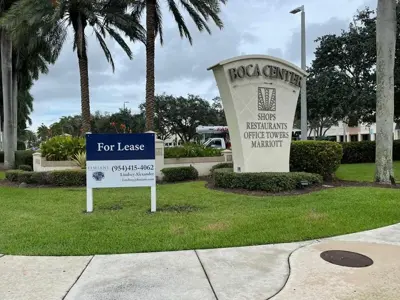 Exterior Signs on Posts Photo